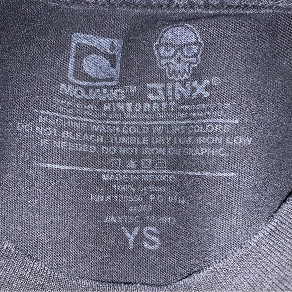 Mojang Jinx Minecraft Creeper Long-Sleeved T-Shirt - Picture 4 of 4